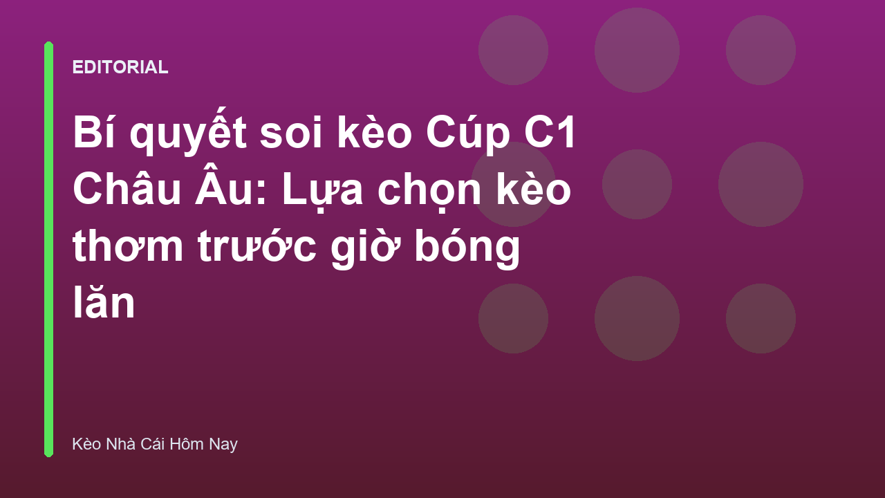 Người chơi đang phân tích tỷ lệ kèo Cúp C1 Châu Âu